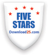 Download25.com Awards JobTabs Job Search & Resume 5 Stars